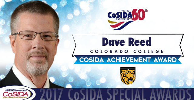 Special Awards Salute: Dave Reed (Colorado College), CoSIDA Achievement Award